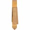 Ekena Millwork Bellingham Rough Sawn Timber Gable Bracket, Western Red Cedar, 60"W x 10"H x 2"D x 4"F, 4/12 Pitch GBW060X10X0204BEL00RWR - alternate 2